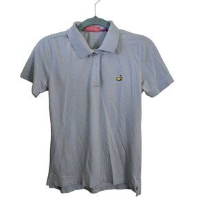 Magnolia Lane Collection Master's Logo Augusta Golf Mint Polo Shirt Size S
